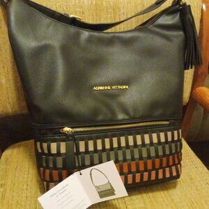 🎀HOST PICK🎀      Adrianne Vittadini Hobo Croossbody /Tassel Handbag - NWT